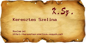 Keresztes Szelina névjegykártya